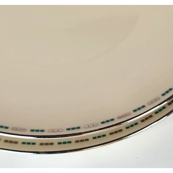 Lenox Oslo H520 Dinner Plates Set Of 2 Made In USA - Picture 3 of 9